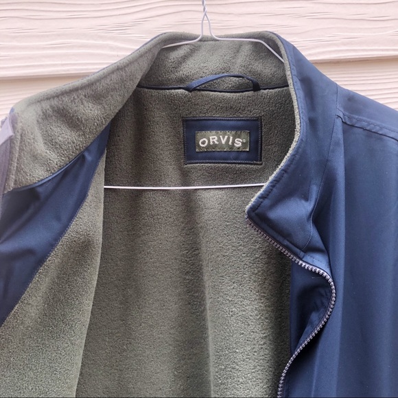 Men's Orvis Fleece-Lined Vest - Picture 4 of 8